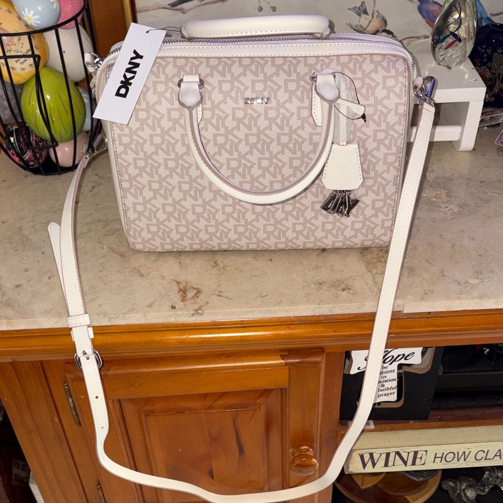 DKNY Logo Crossbody Satchel